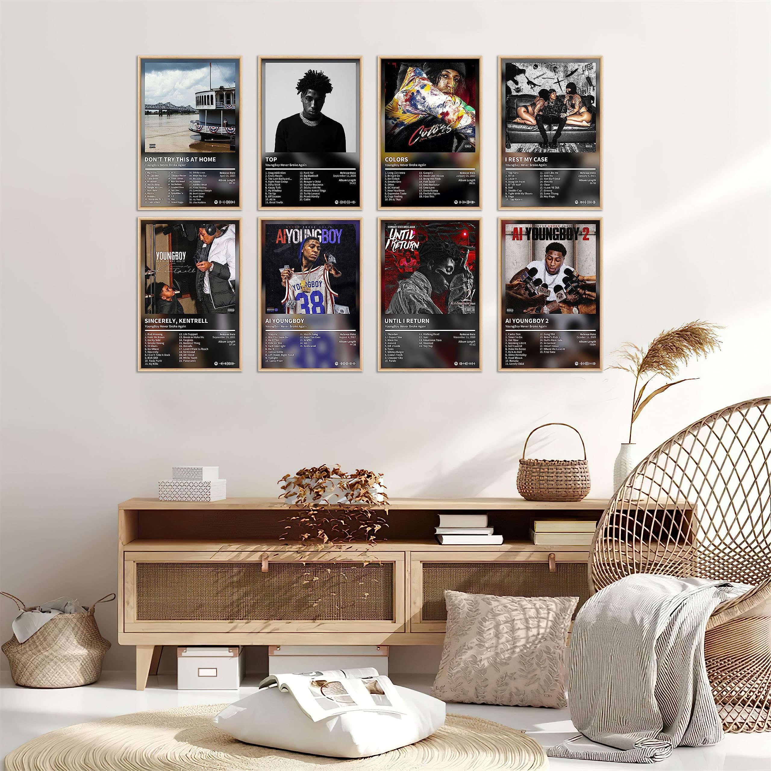 Amazon.co.jp: Enimoud Nba Youngboy ポスター ヤングボーイ アルバム