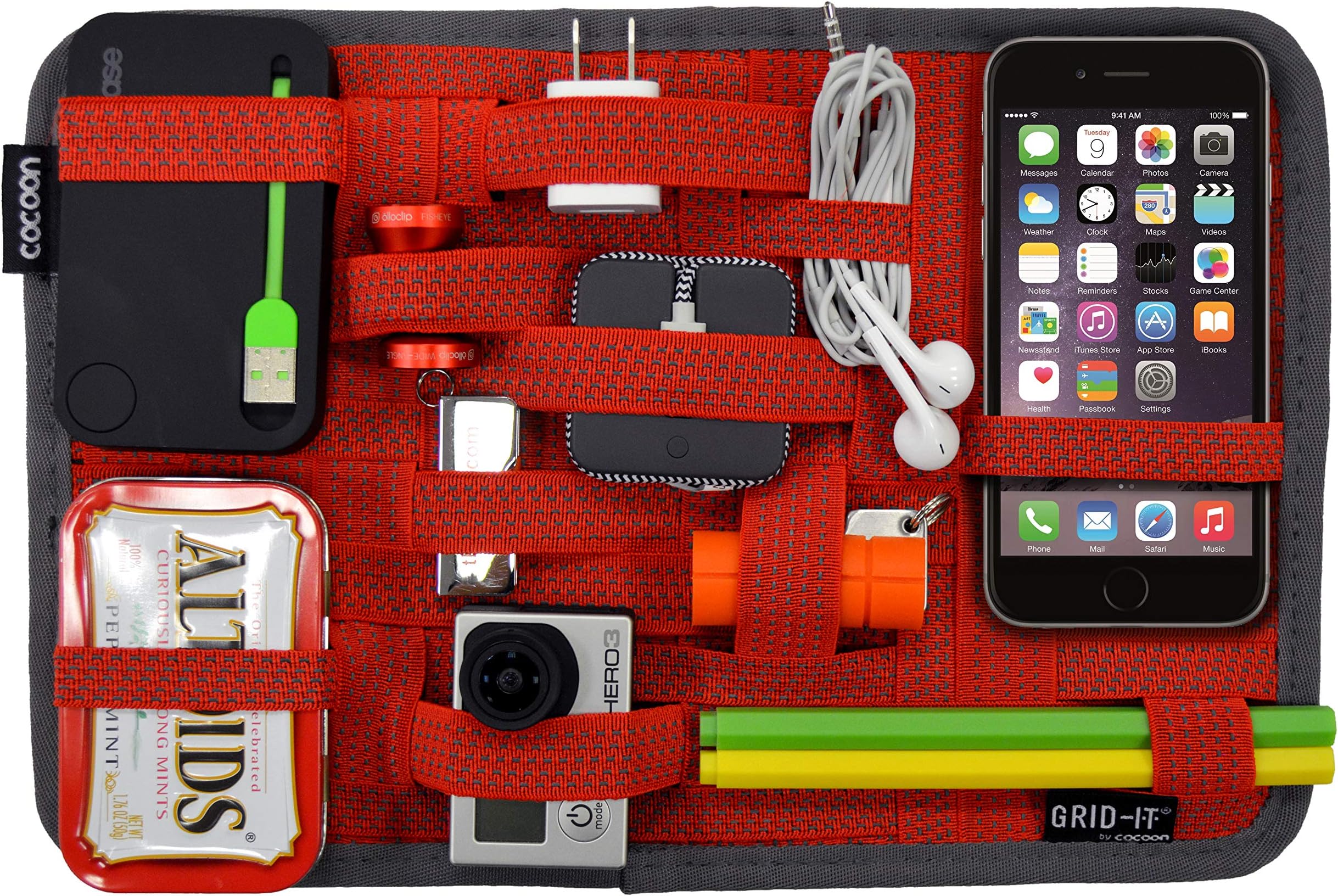CocoonCPG10BK GRID-IT!® Accessory Organizer CPG10RD
