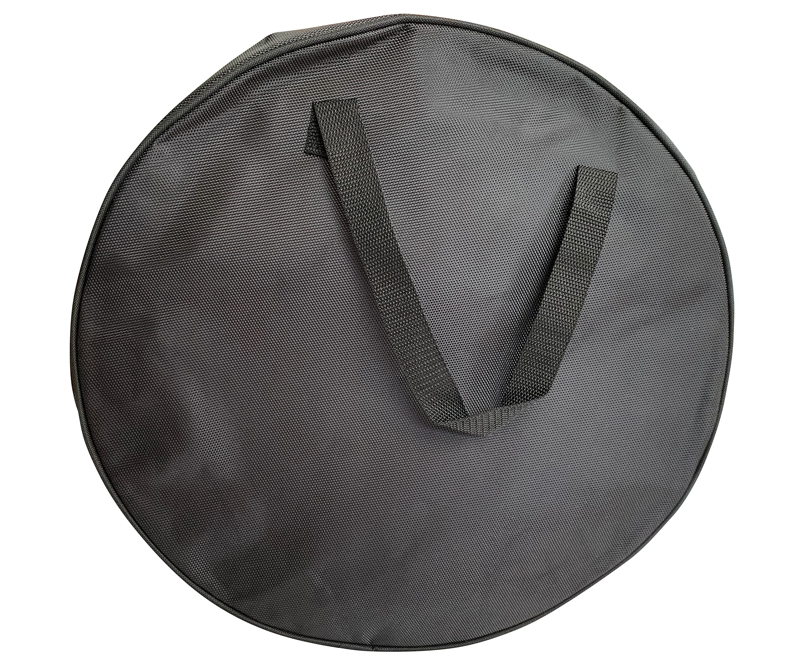 EV Storage Bag, 16" Round X 5.5" Deep. Foldable Cloth/Vinyl Material. Designed for EV Charging Cable Storage, Even The Longer Cables. This Bag can Also be Used for Other Cable Type Items