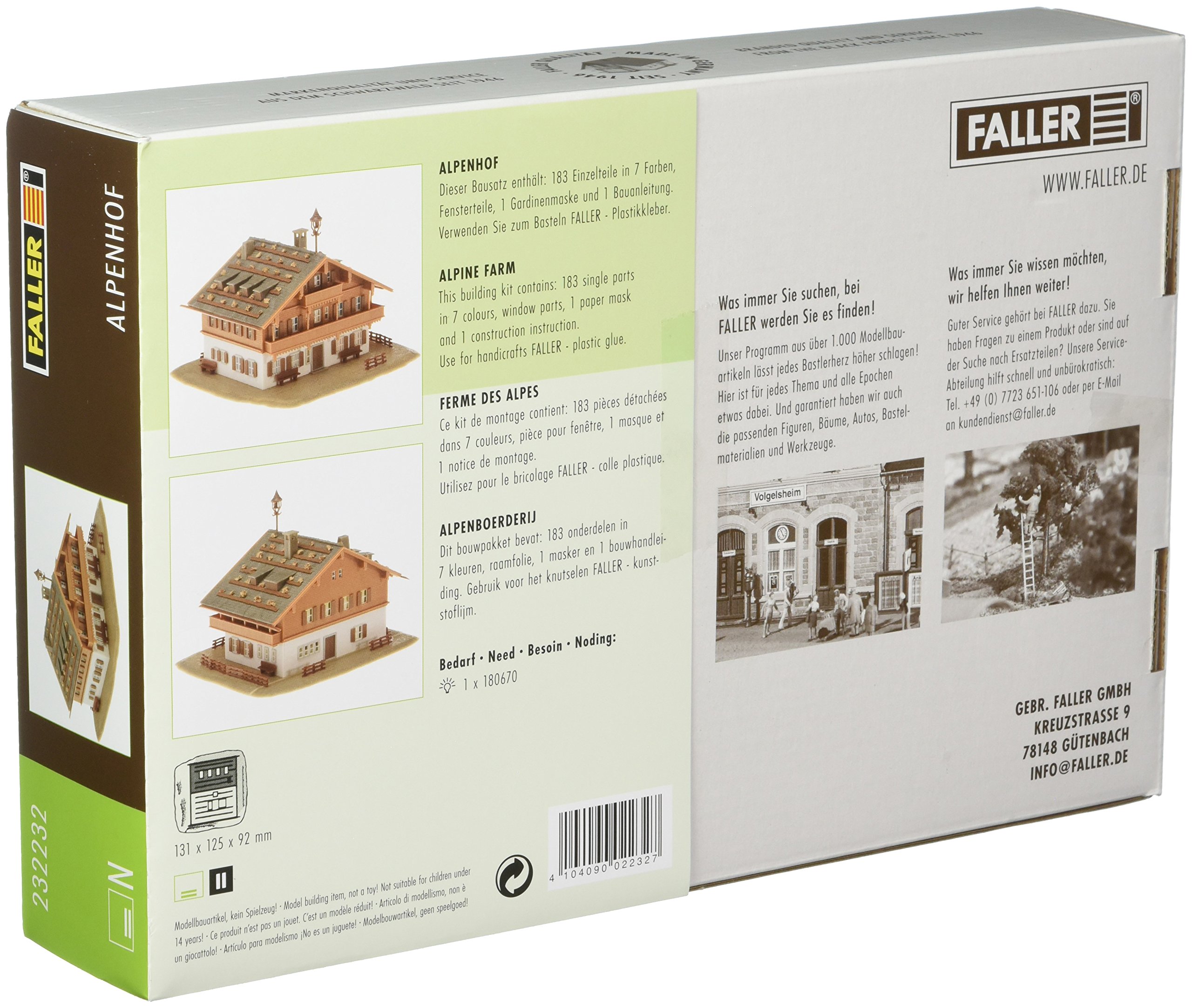 Piko G Scale Model Train Buildings - Cousin Jane's Farmhouse - 62249