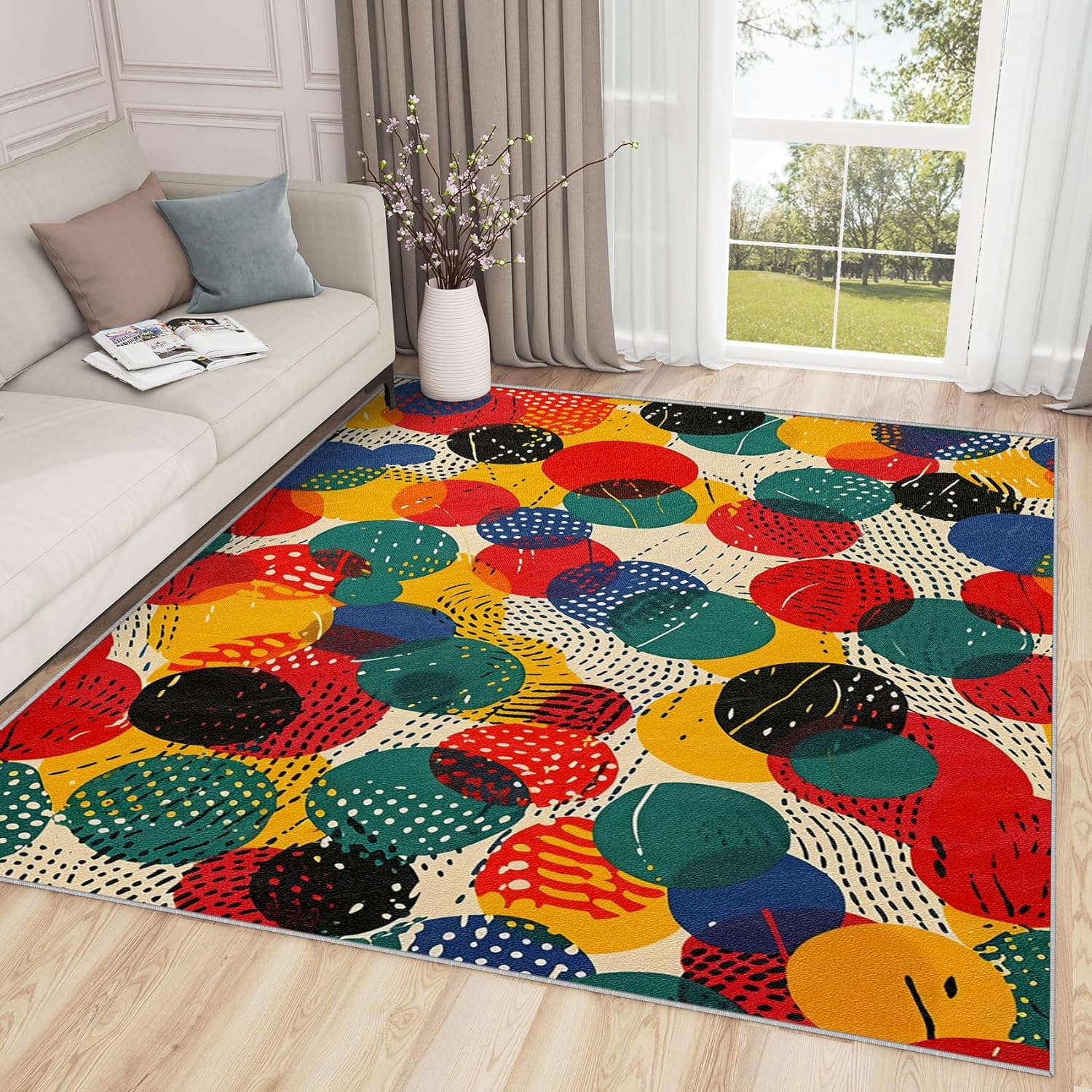 SherAvant Abstract Rug 8x108x10 Rug Abstract Rug