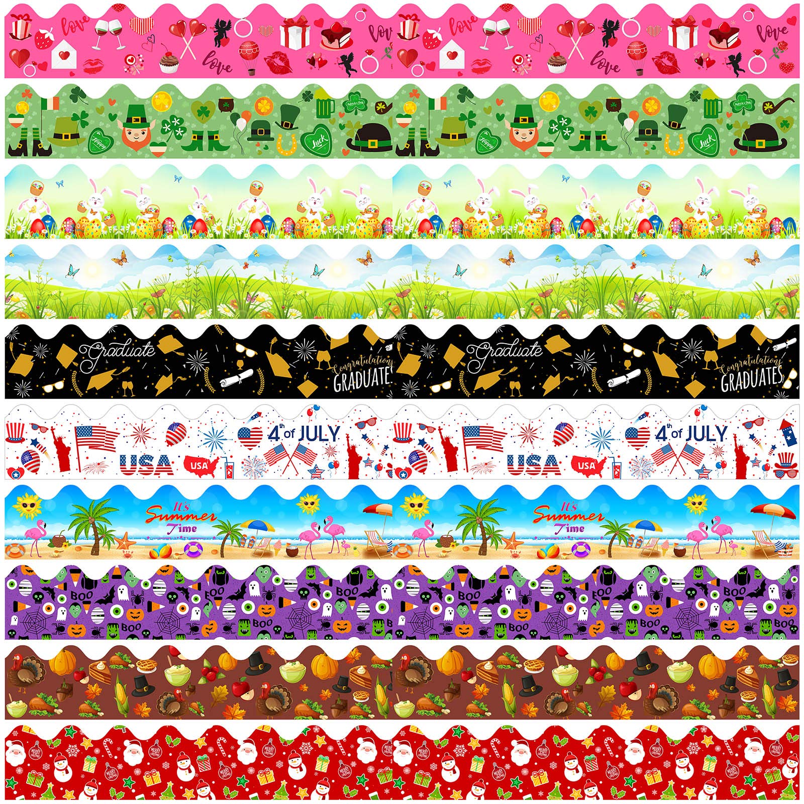 Black Bulletin Board Border