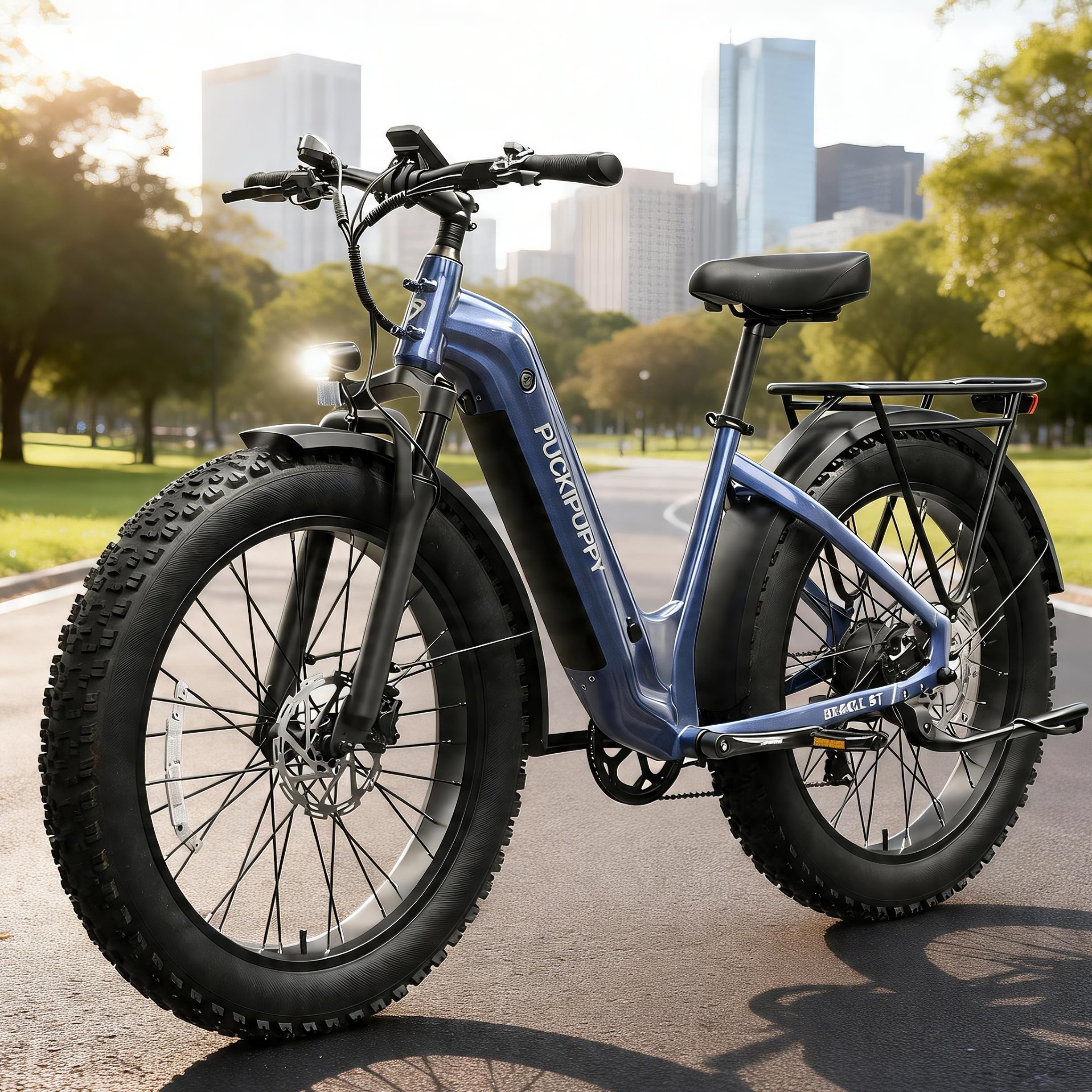 PUCKIPUPPY 26" Aluminum E-Bike