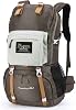 MOUNTAINTOP Mountaineering Backpack, 15.7 gal 40 L, Outdoor, Camping, Hiking, Large Capacity Rucksack, Hiking Backpack, Rain Cover Included, WomenMen