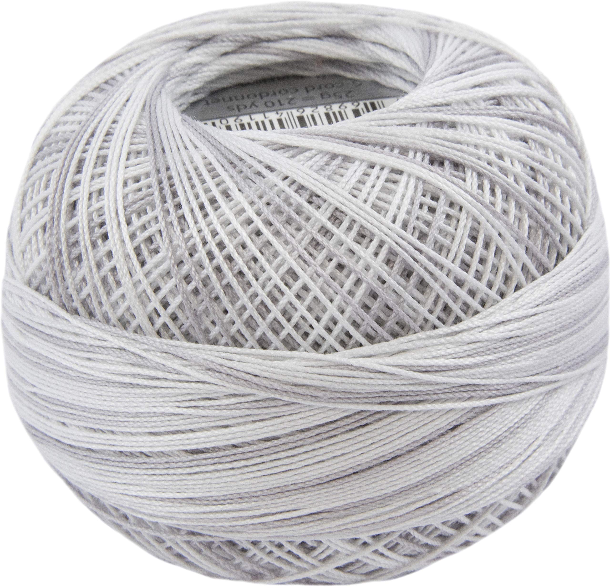 Lizbeth Crochet COTT Silver ICE, Pack of 5