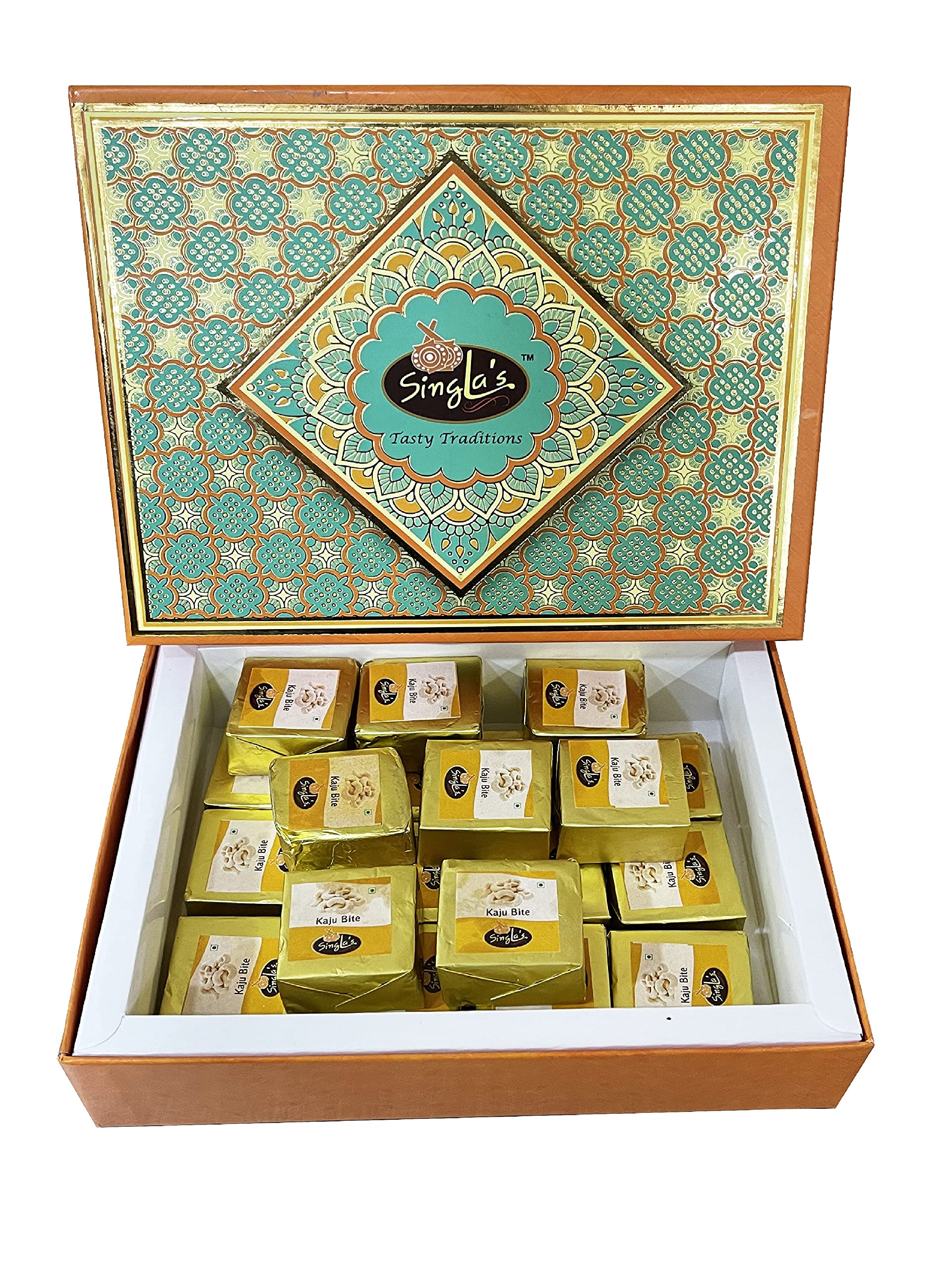 Singla Sweets Kaju Bite 400g Burfi Sweet New Box Delicious burfi