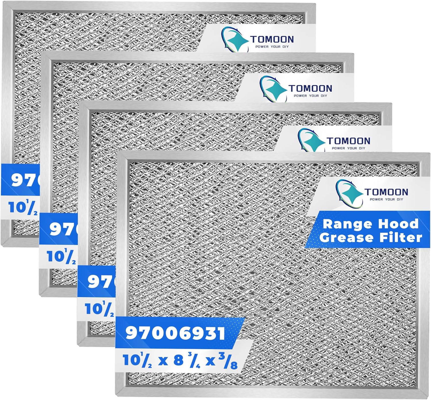 TOMOON 97006931 Range Hood Filter Replacement for Bro.an