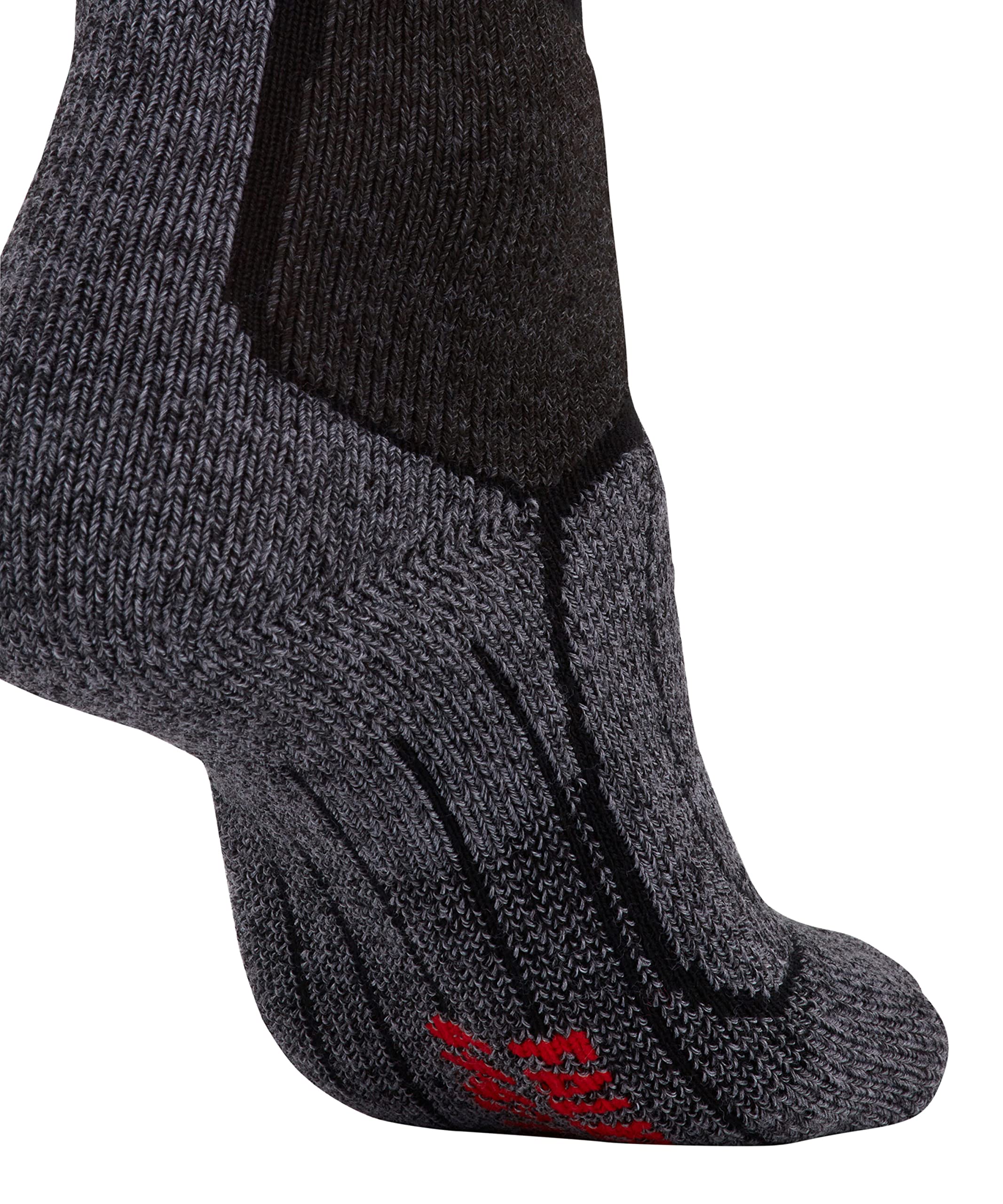 FALKE Kobiety Skarpety narciarskie SK1 Comfort W Kh Wełna Jedwab ciepłe grube 1 Para, Czarny Black-Mix 3010, 39-40