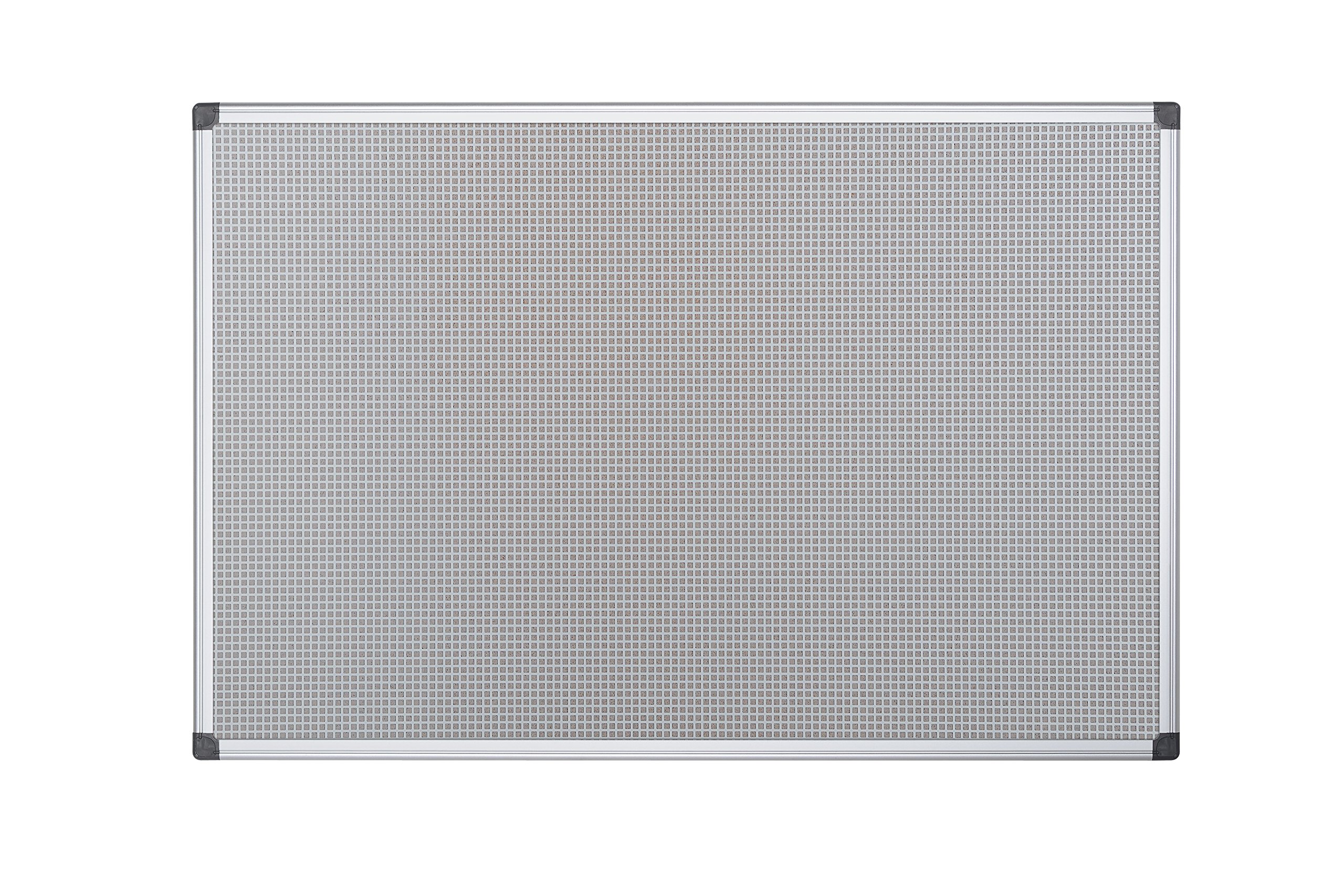 Bi-Office Pannello Per Avvisi Lavender, Cornice in MDF Perla, Bacheca Per L'Uso Con Puntine