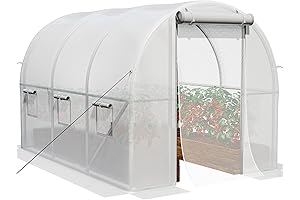 YITAHOME Large Invernadero para Plantas, Invernadero Walk-in de 10x6.5x6.5 pies, Invernaderos de...