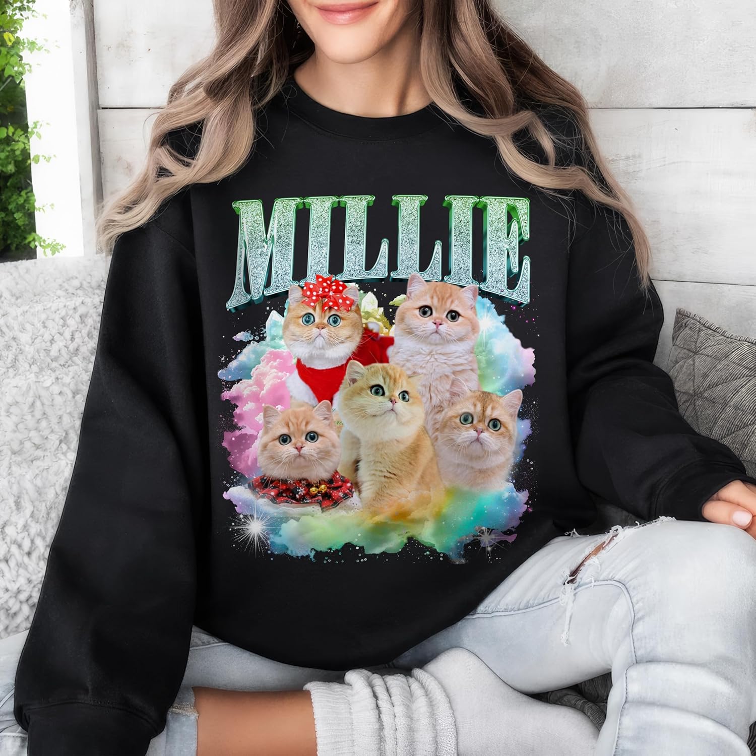 JIX & JOKY Custom Your Own Bootleg Rap Shirts with Dog Faces Custom Pet Shirt for Men Graphic Tshirt Gift Idea for Pet Lovers - Image 7