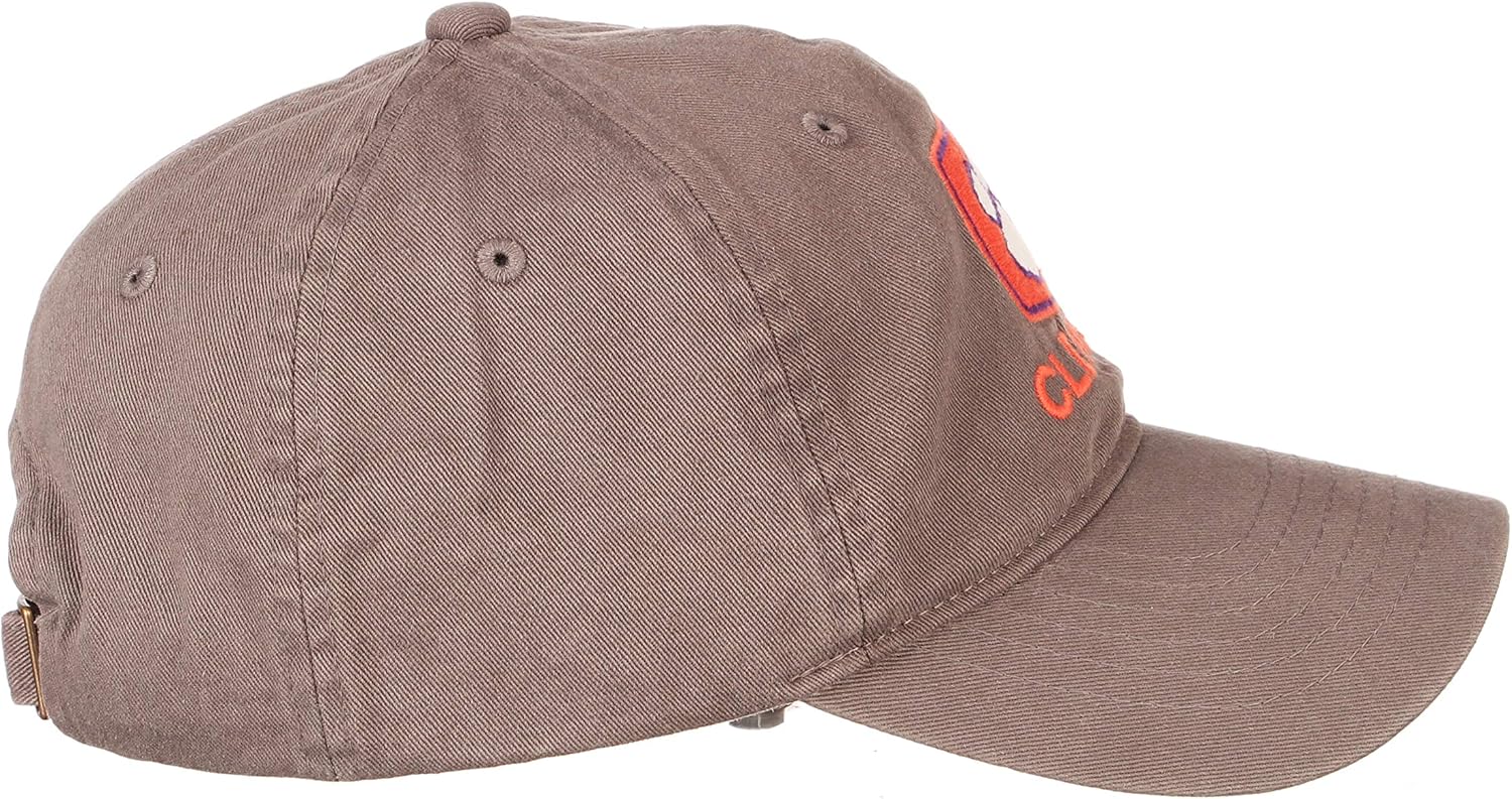 NCAA Clemson Tigers Mens Adjustable Scholarship Hat Charcoal, Clemson Tigers Charcoal, Adjustable, One size - Image 5
