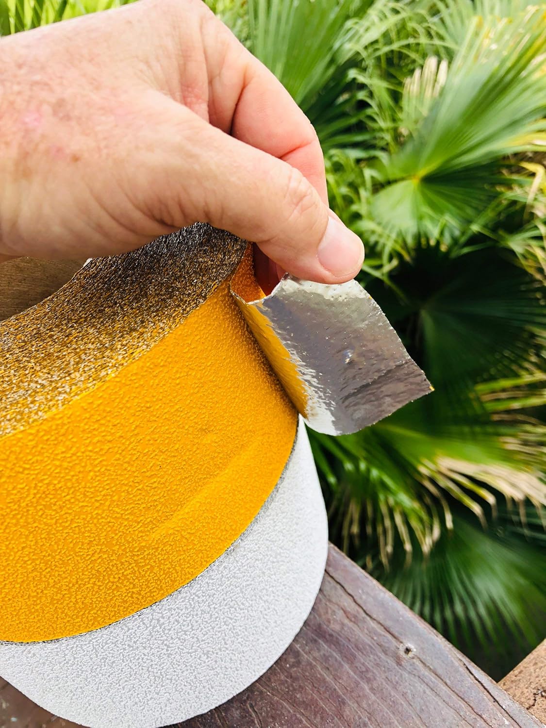 FOL Pavement Marking Tape - White or Yellow - Aluminum Conformable Self Adhesive