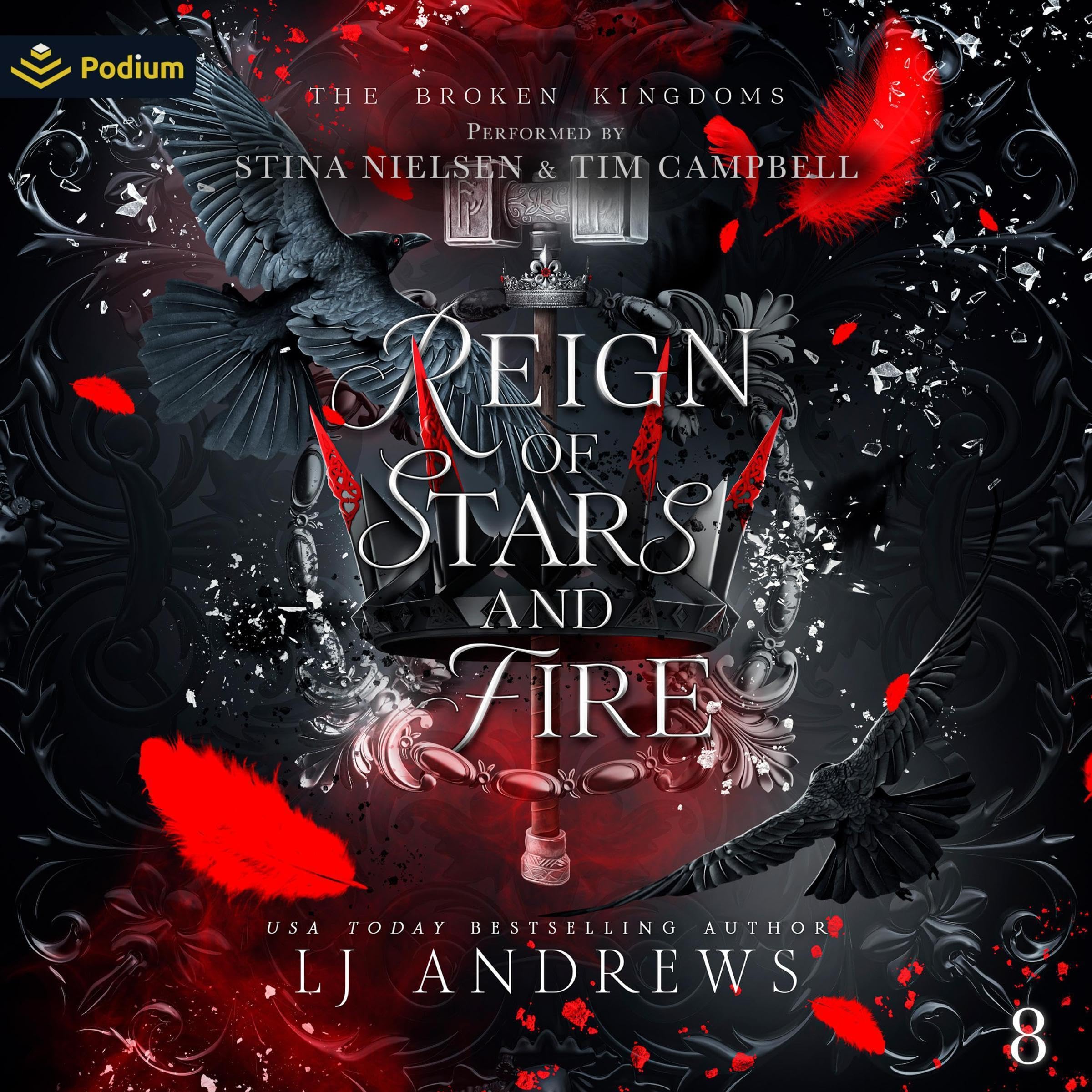 Cover of Reign of Stars and Fire: The Broken Kingdoms, Book 8