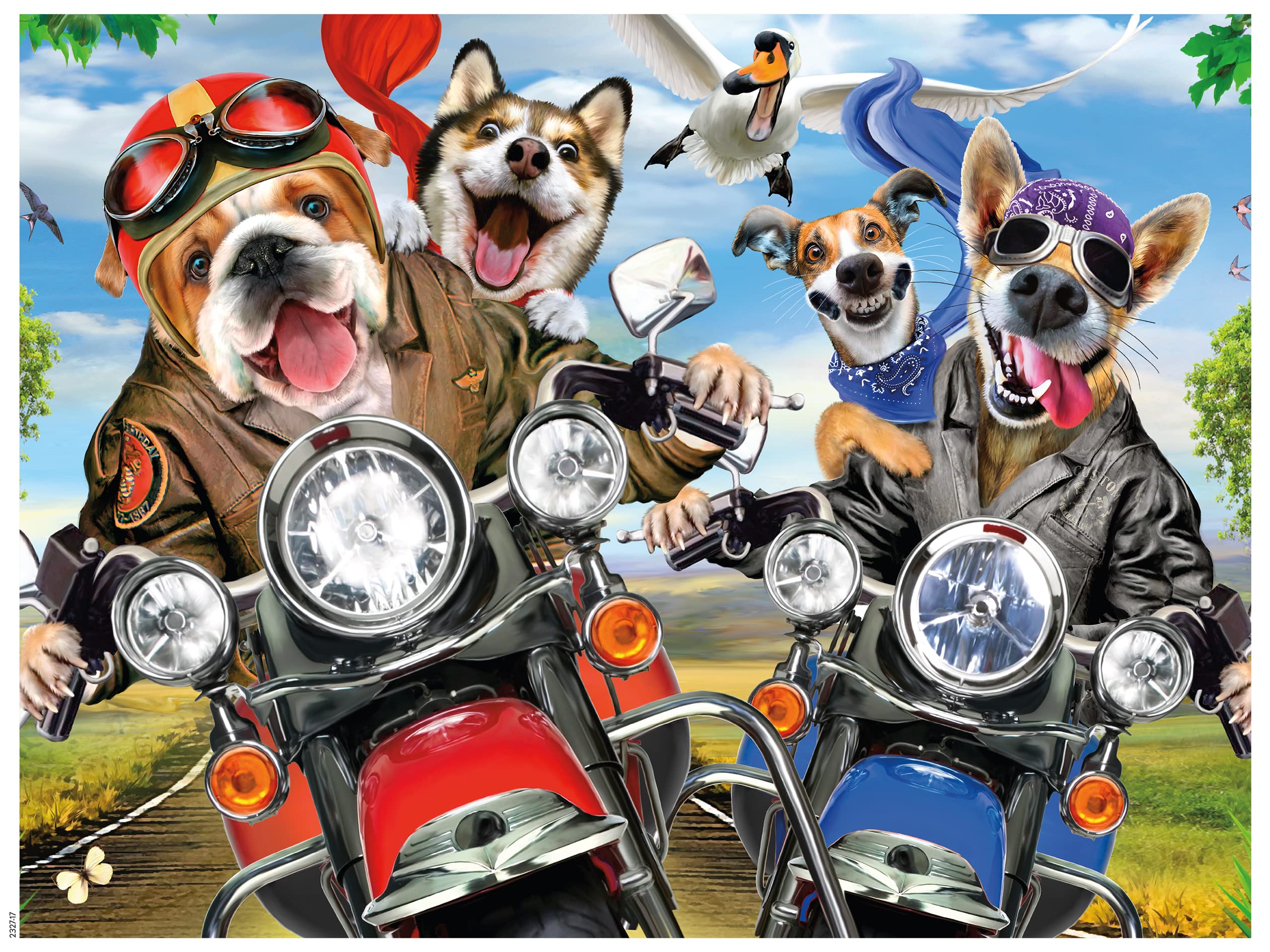 CeacoSelfies - Free As A Bird - 550 Piece Jigsaw Puzzle