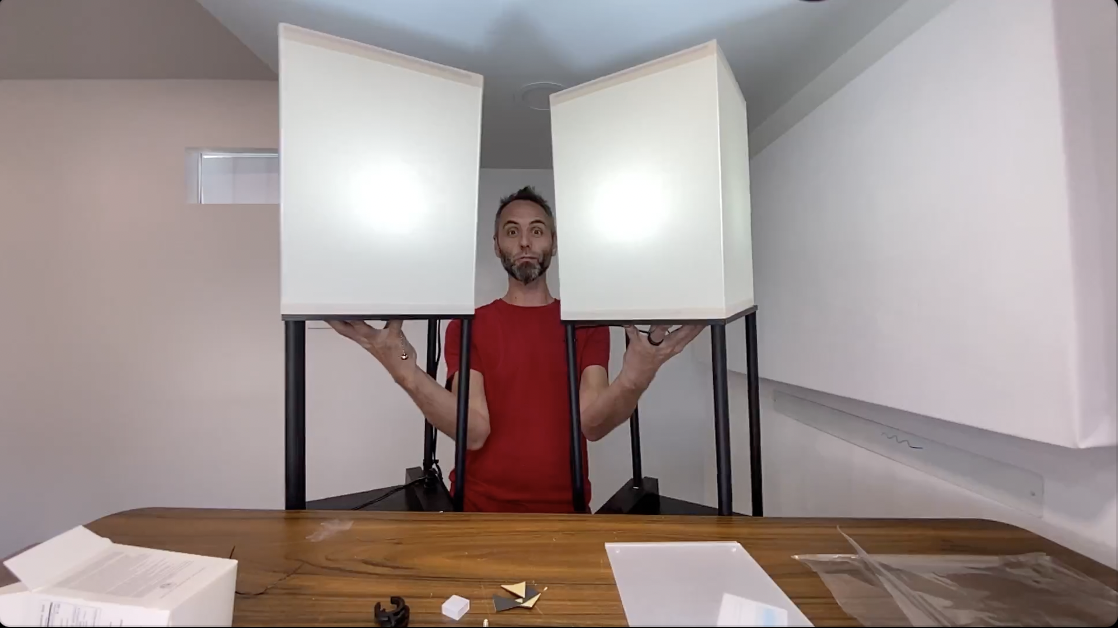 Best Tall Lamp? | Floor Lamp + Shelves, Outlets, & USB Ports