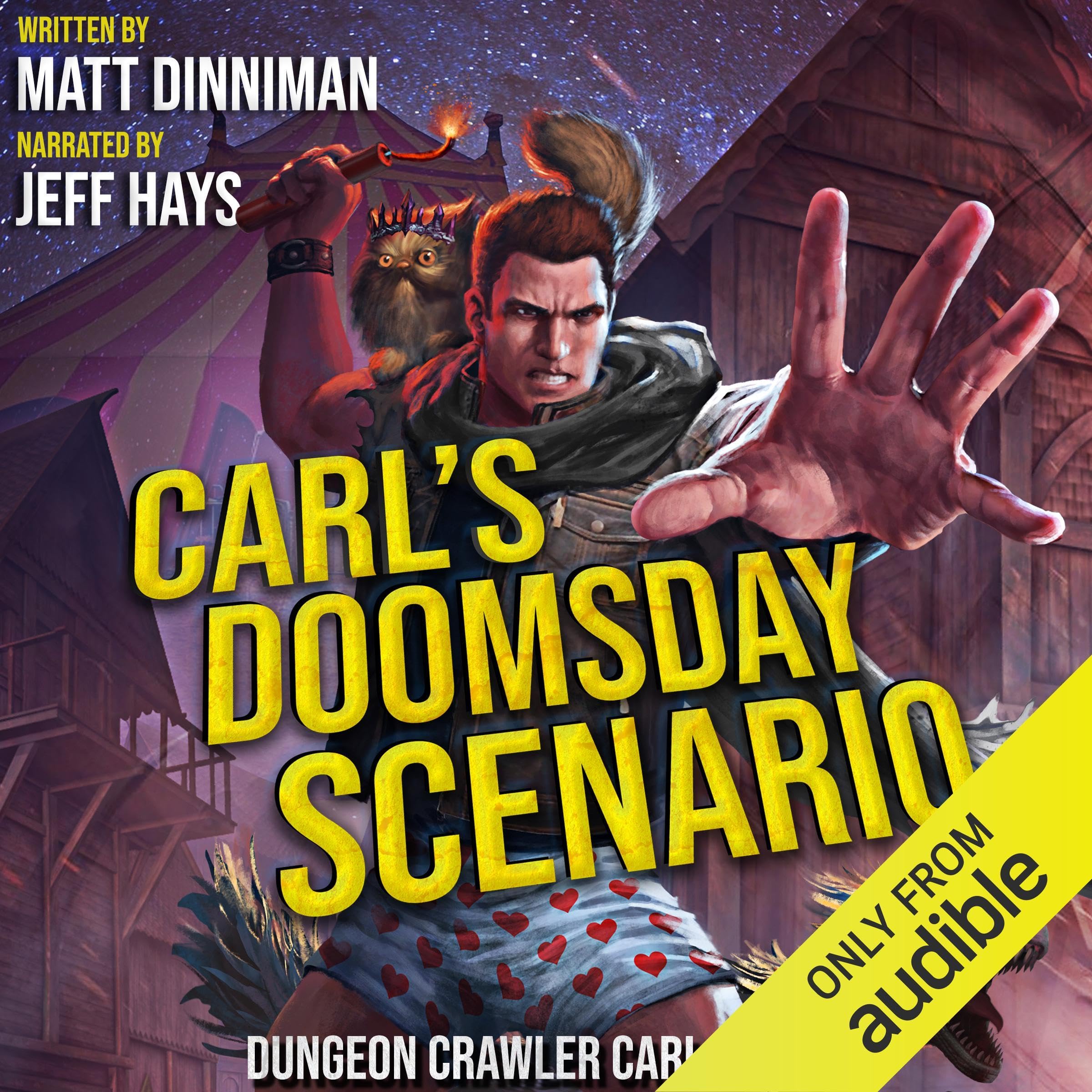 Cover image of Carl's Doomsday Scenario by Matt Dinniman