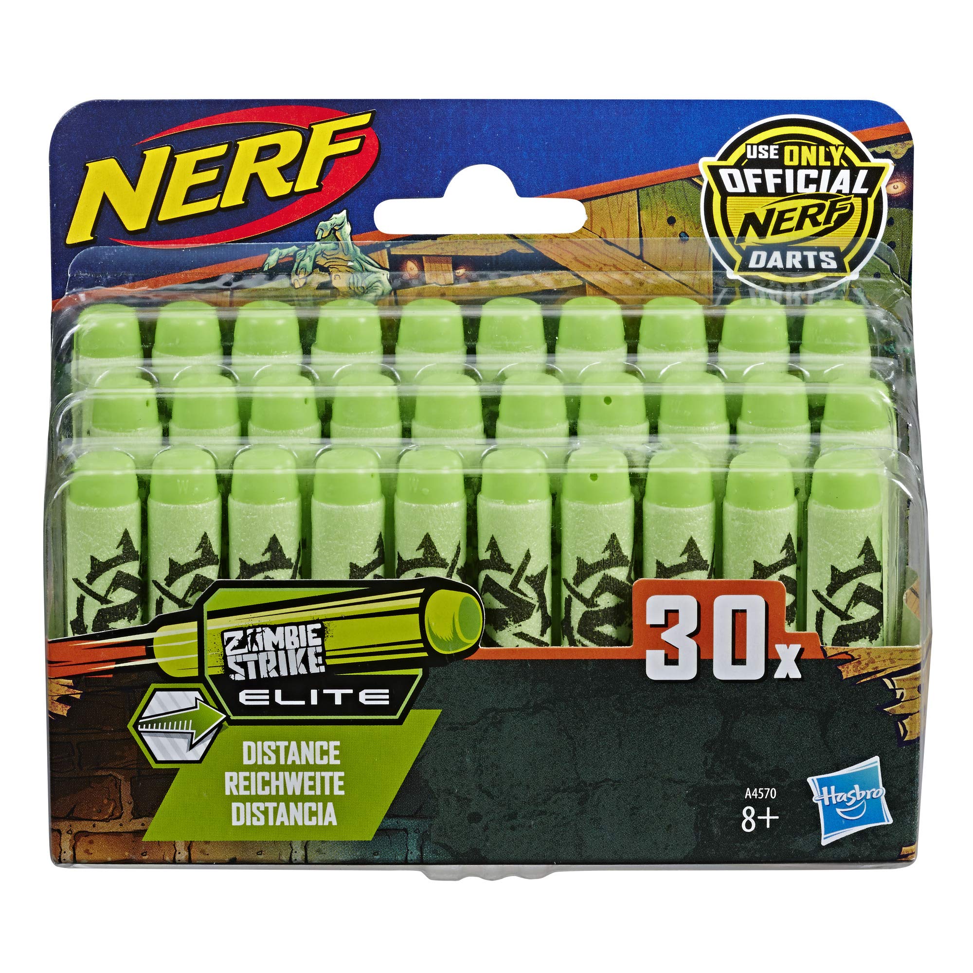 Nerf – Pack of 30 Official Zombie Darts