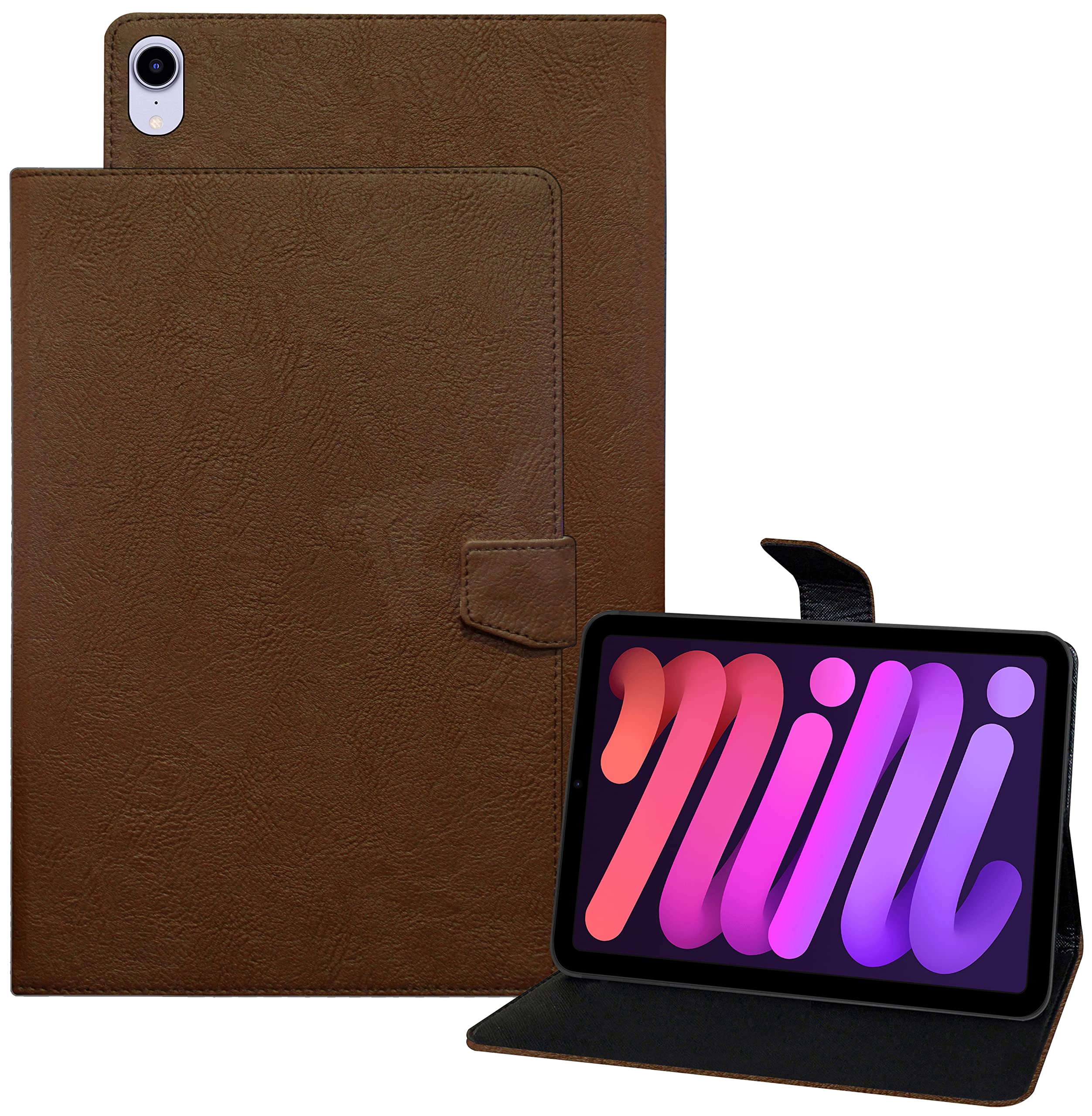 TGK Plain Design Flip Cover for iPad Mini 6th Generation Case 8.3 Inch 2021 Brown (B09J8V4QJW) Amazon Price History, Amazon Price Tracker