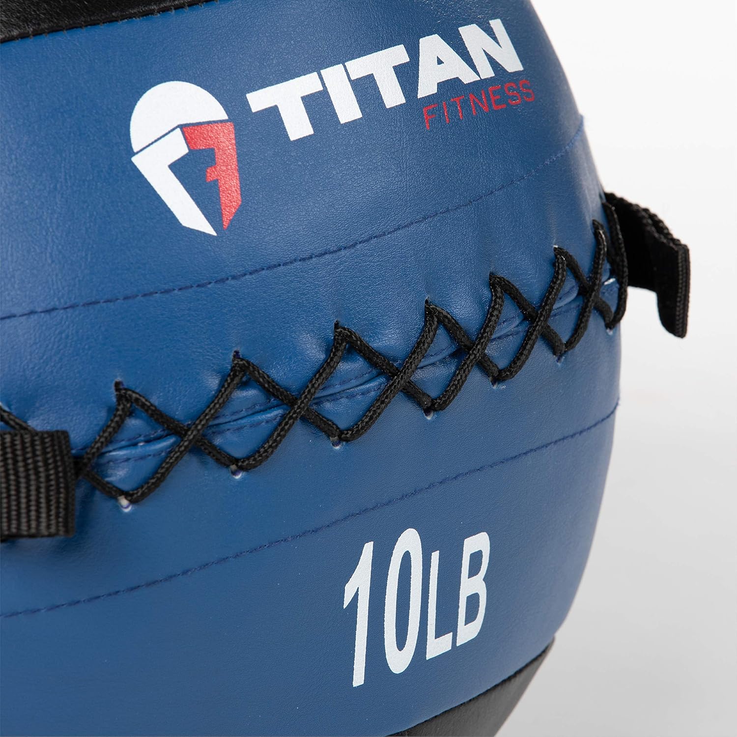 Titan Fitness Medicine Wall Ball 14" Diameter 10 lb. Soft Leather Durable : Sports & Outdoors