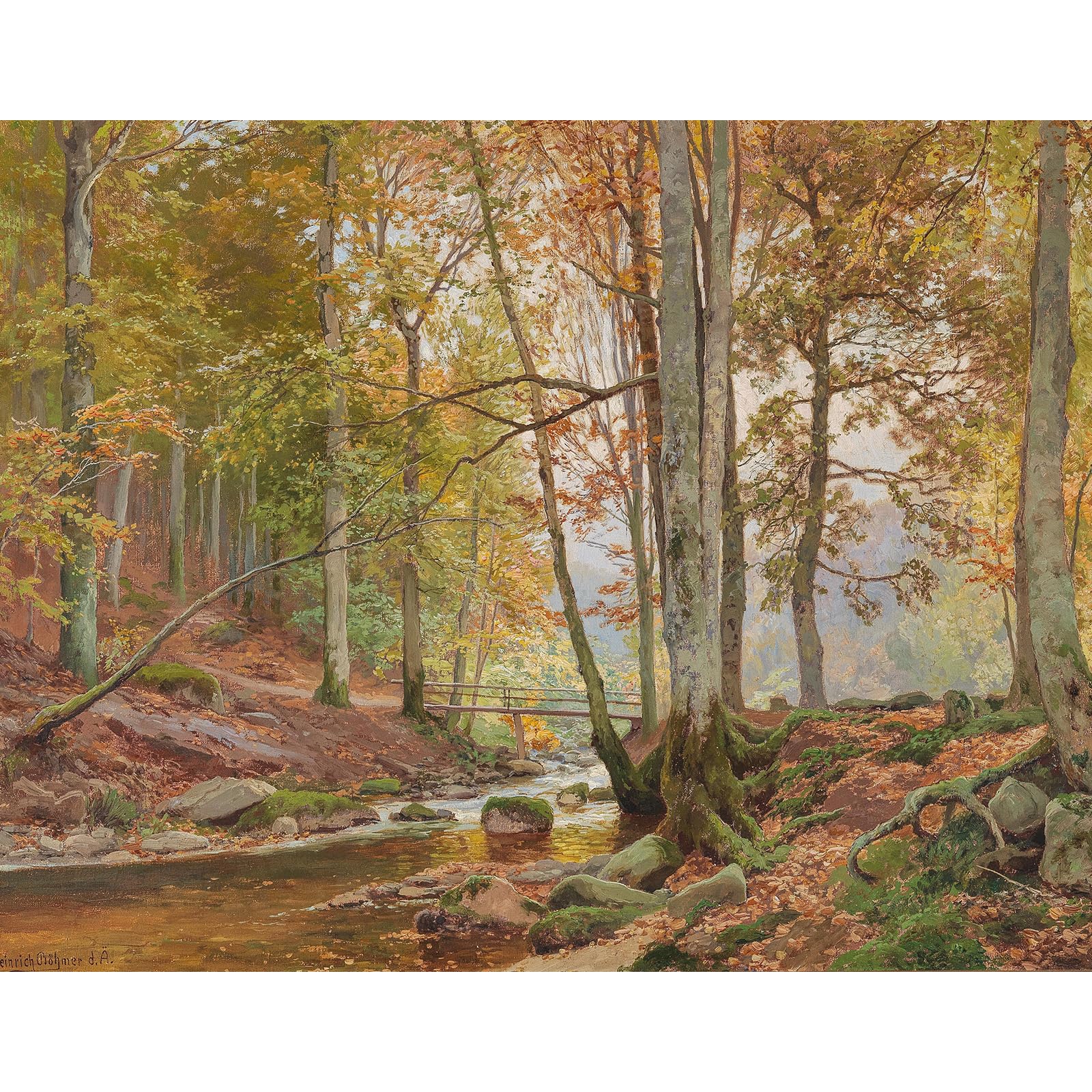 Chengqism Jigsaw Puzzles 100 Pieces for Adults Landscape Puzzle 100 Pieces Forest 100 Piece Jigsaw Puzzle with Extra Large Piece for Adult Educational Games-Home Decor Puzzles for Adult Teens Seniors — image 1