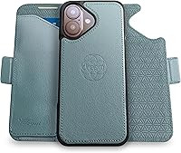 Vista 192 de Dreem Fibonacci - Funda tipo cartera para iPhone 14 Plus Funda desmontable de piel vegana 2 en 1 con soporte integrado, soporte para tarjetas