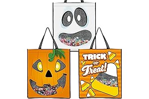 JOYIN Halloween Tote Treat Bags