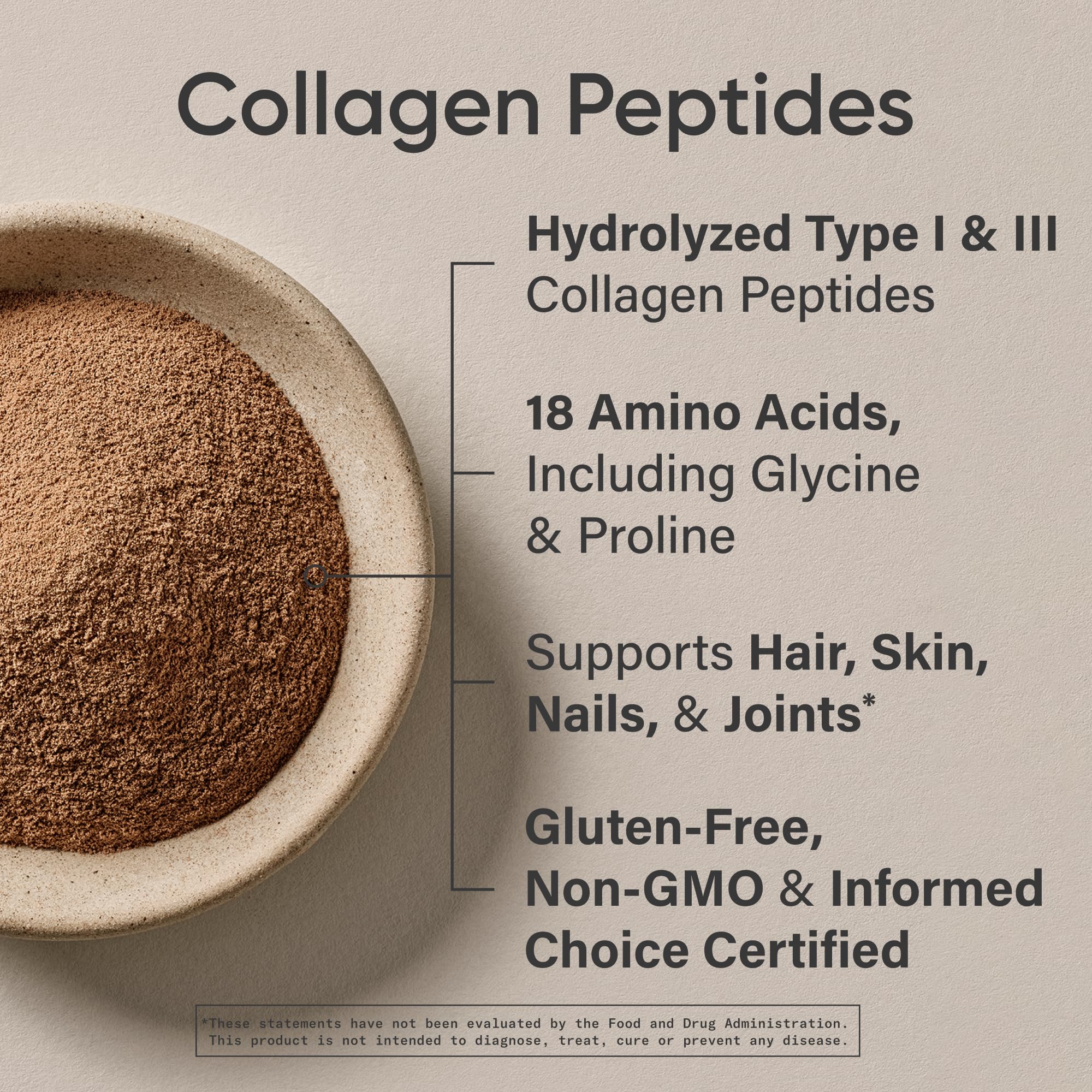 Sports Research® Collagen Peptides Protein Powder, Dark Chocolate (1.41lb) — Amazon image 4