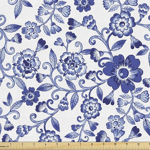 The Yard - Tela multicolor con estampado digital lunarable