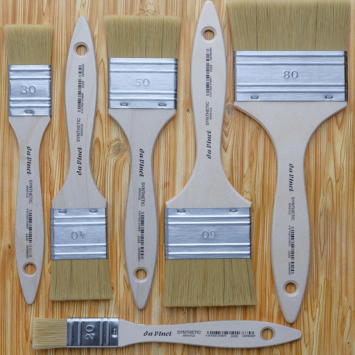 da Vinci Oil & Acrylic Series 2429-40 • Synthetic Bristle Mottler • Size 40mm • Made in Germany