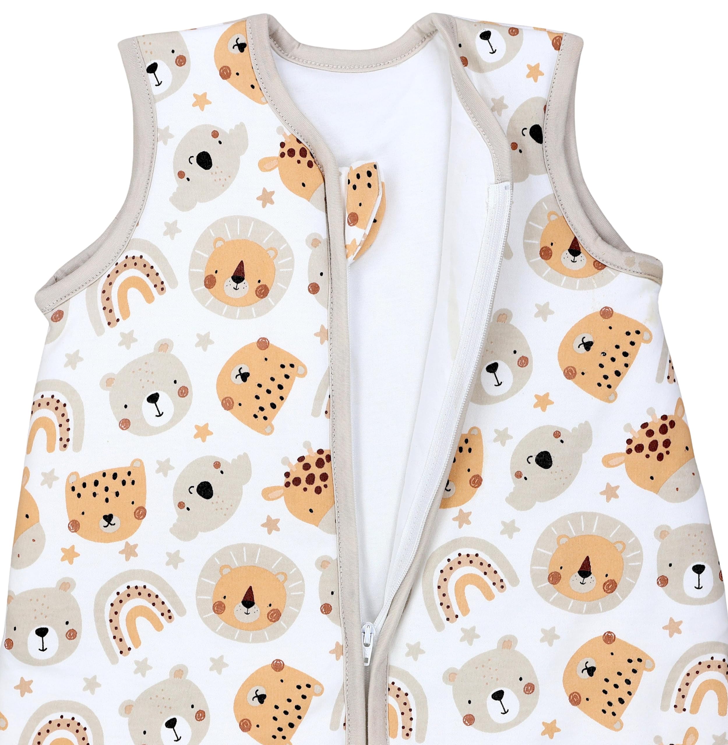 TupTam Sacco Nanna 2.5 TOG Tutte le Stagioni – Sacco Nanna Neonato, Cotone OEKO-TEX