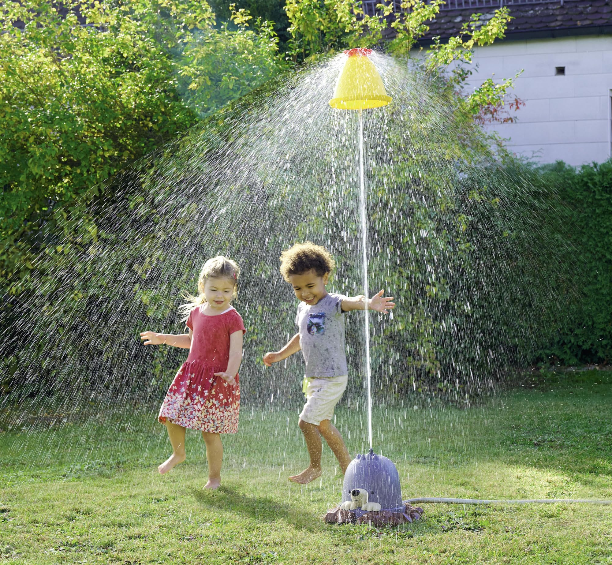 Aquaplay - Taupe Arroseuse - Jeu d'eau pour Enfants - Plein Air - Raccord Tuyau d'Arrosage - Dès 3 Ans - 8700001590