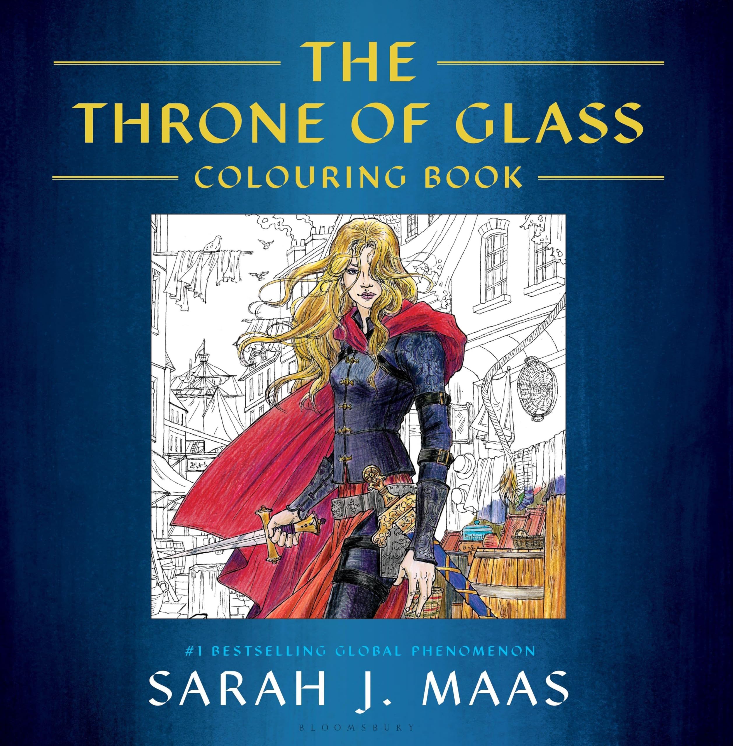 The Throne of Glass Colouring Book Paperback – 6 Sept. 2016