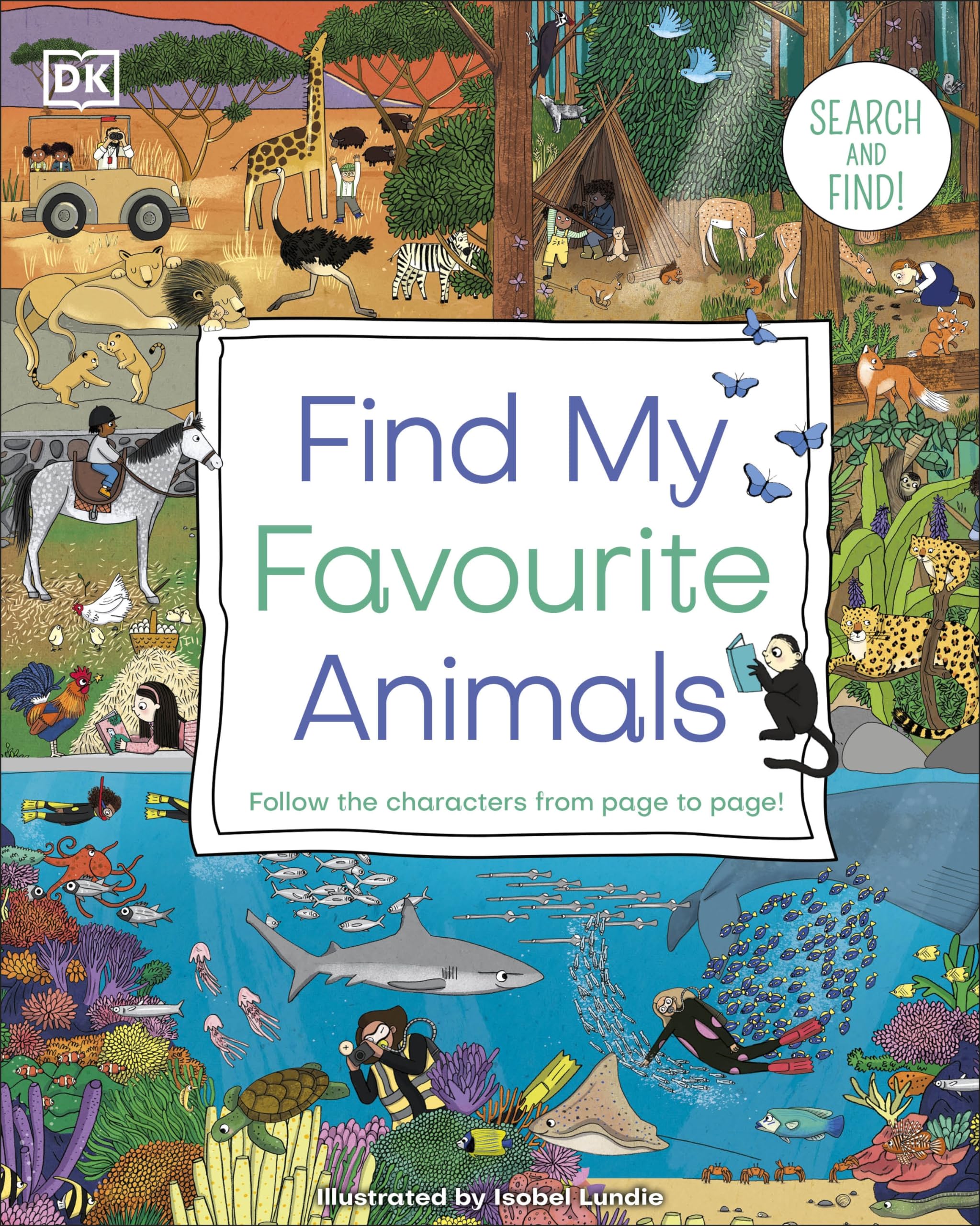 Find My Favourite Animals by  DK - 9780241533598