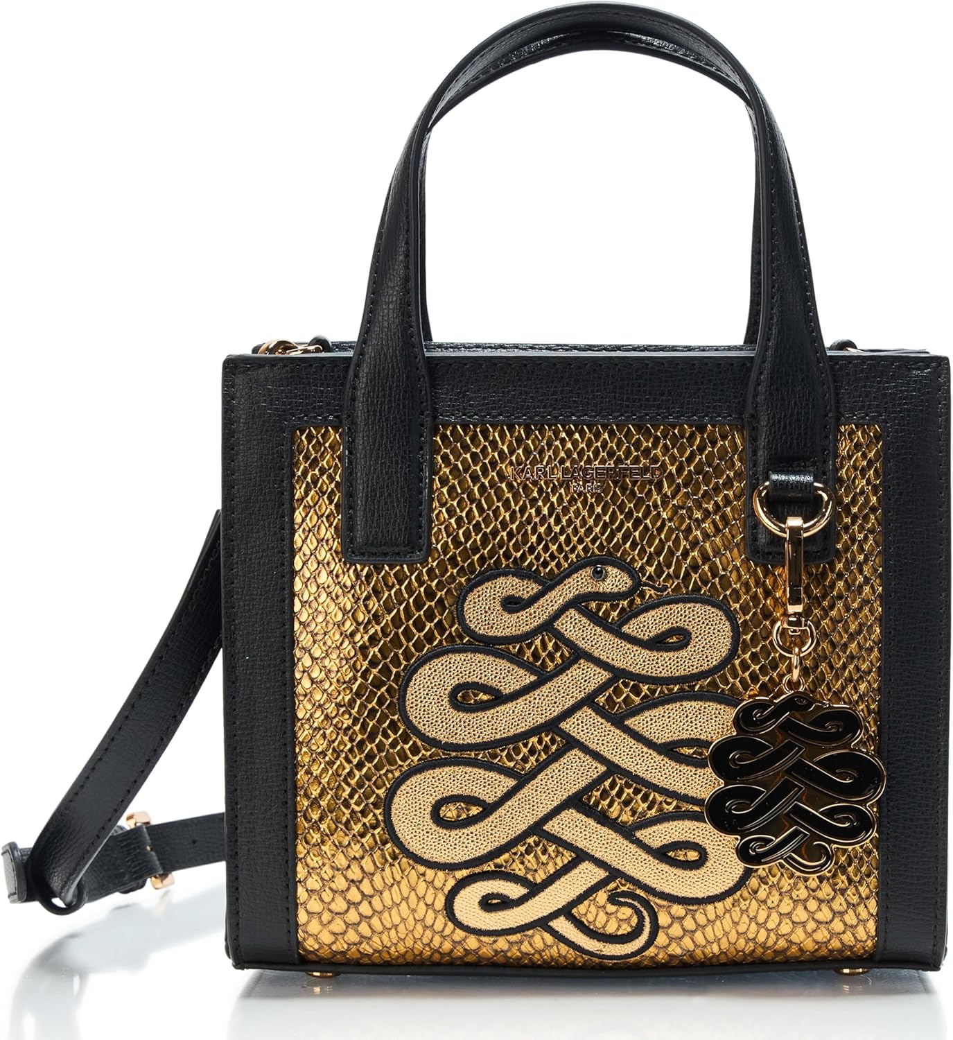 KARL LAGERFELD Women's Nouveau Small Printed Tote Bag