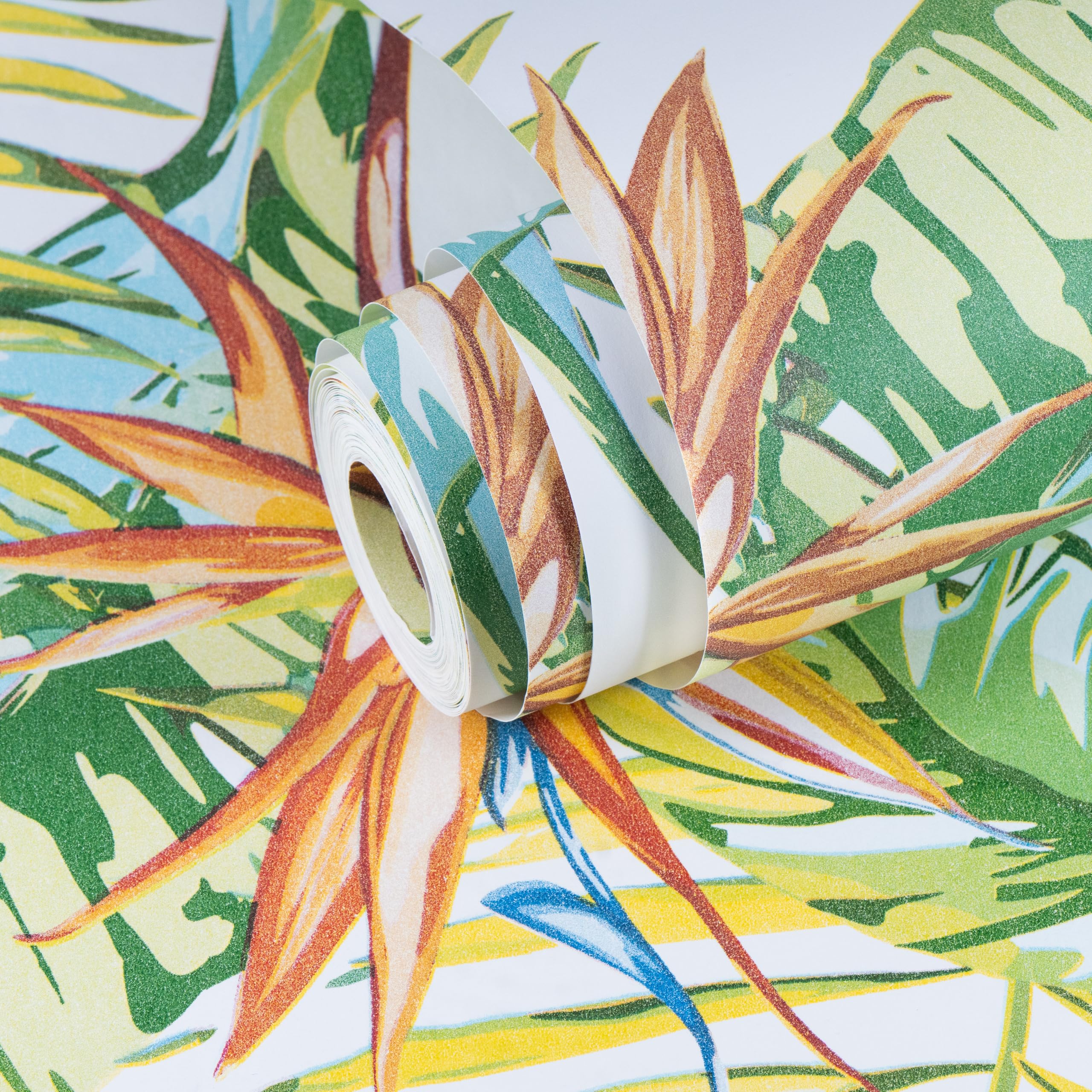See full amazon price history chart for wolpin Wallpaper Non-Woven Non-Adhesive 53 cm x 9.5m (± 3%) Colorful Tropical Leaf Pattern for Home Decor, Multicolor wolpin Wallpaper Non-Woven Non-Adhesive 53 cm x 9.5m (± 3%) Colorful Tropical Leaf Pattern for Home Decor, Multicolor (B0DBG9HHVY) Amazon Price History, Amazon Price Tracker