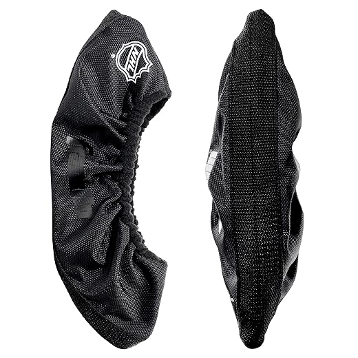 Franklin Sports NHL Hockey Skate Guards - Adult + Youth Blade Covers for Ice Hockey Skates - Ice Hockey Skate Soakers - Available in Youth, Junior + Senior Skate Sizes