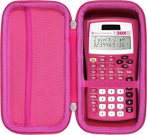 Vista 10 de khanka Funda de transporte para calculadora científica Texas Instruments TI-30Xa/TI BA II Plus/TI-30XIIS /TI-30XS MultiView/TI-36X Pro Engineering