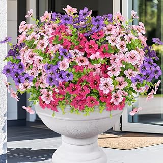 Best 10 S Artificial Flowers Outdoors Safe for Cats 7 Elyum UV Resistant Artificial Flowers Outdoor Bundles