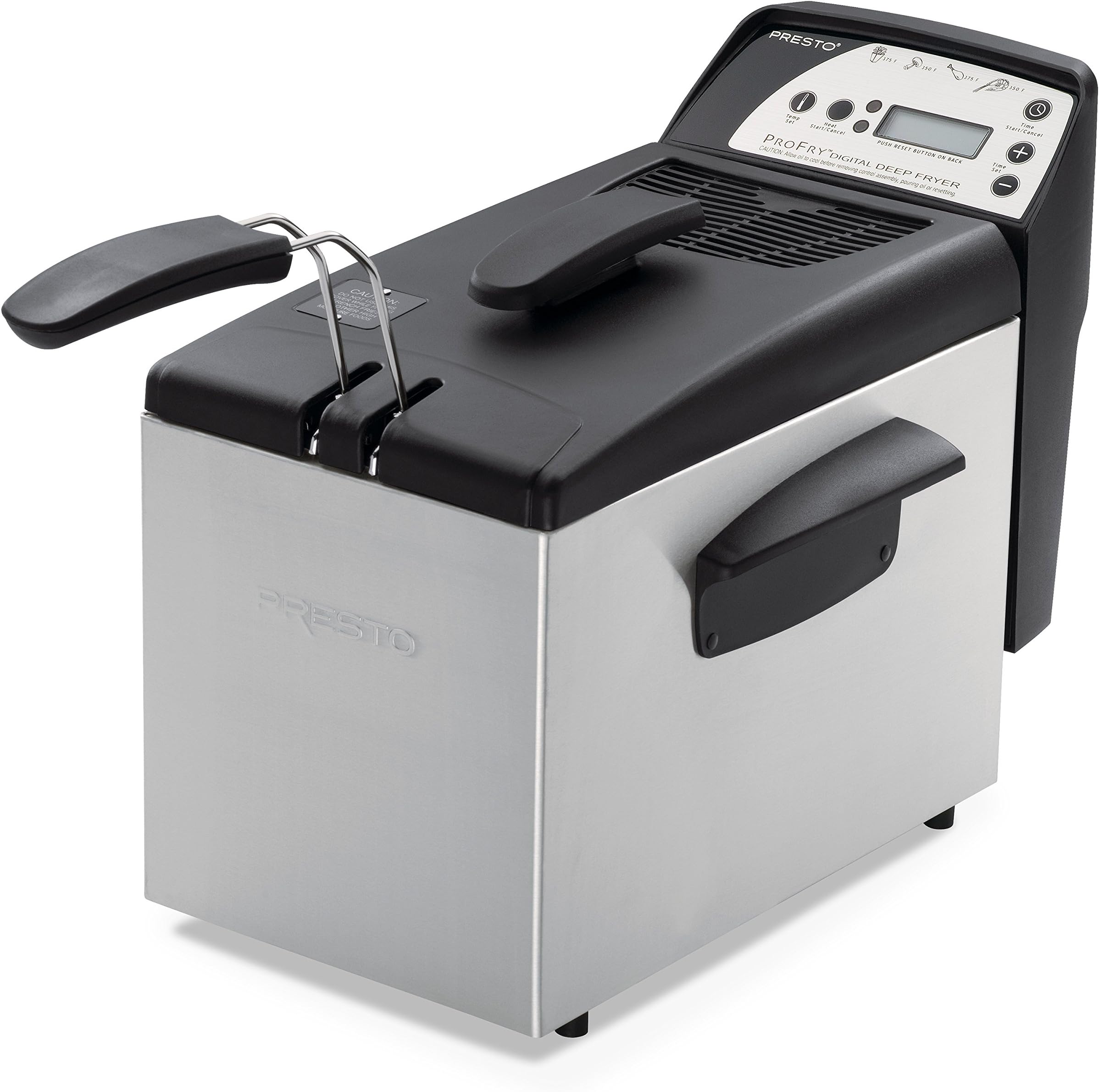 Presto 05462 Digital ProFry Immersion-Element 9-Cup Deep Fryer