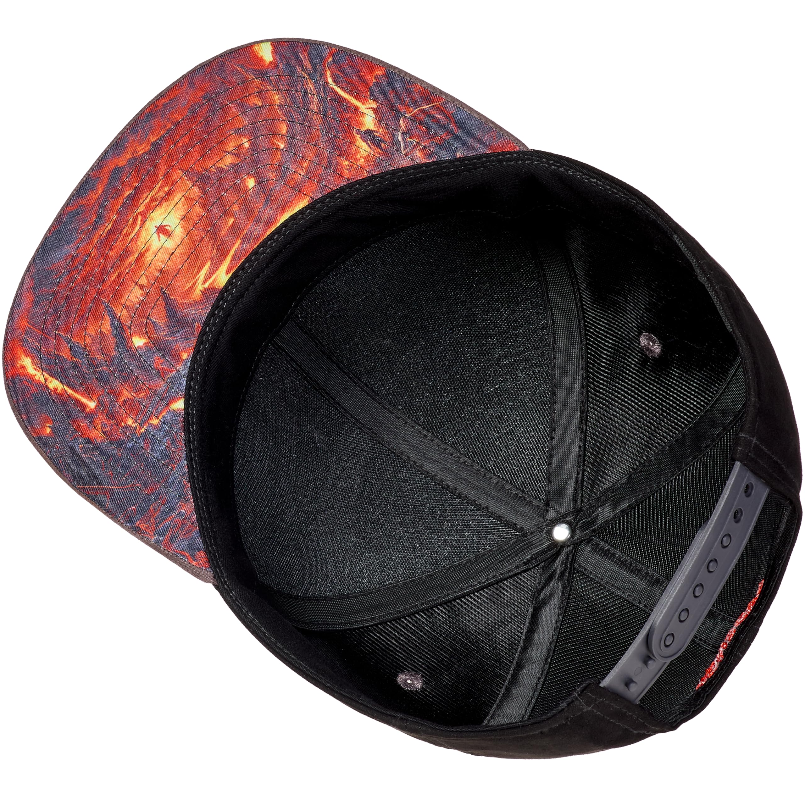 Cadency Gorra de béisbol para hombre y mujer, gorra de béisbol, visera recta, talla ajustable, unisex, Devil - Negro, Talla única