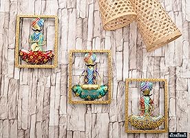 GUNENDRA Crafts Metal Rajasthani Musicians Item showpiece - Decorative Items for Home | Gift Items | Showpieces | Home...