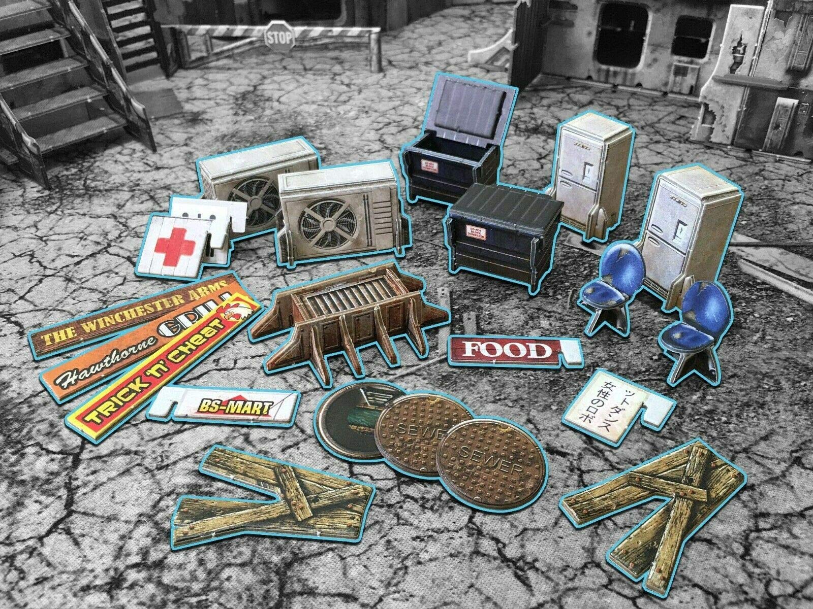 Battle Systems BSTUAA002 Accessoire de décor urbain miniature