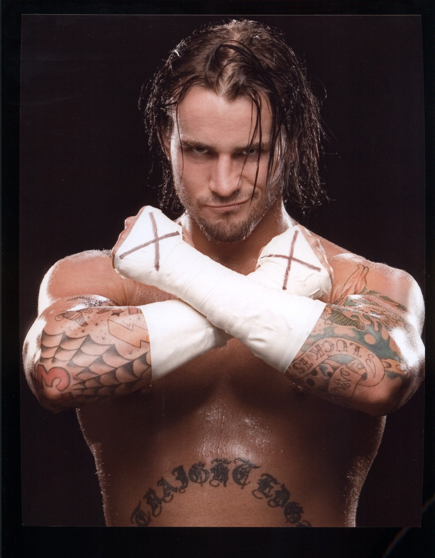 Amazon.com: CM PUNK 8X10 COLOR PHOTO