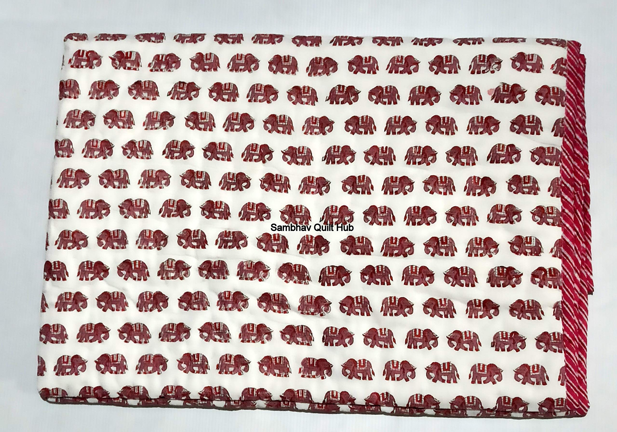 Colcha reversible de algodón con retazos acolchados, manta para bebés y niños pequeños, manta para bebé, multicolor, unisex, regalo para bebé, decoración india, súper suave y cálida para sofá y sofá,