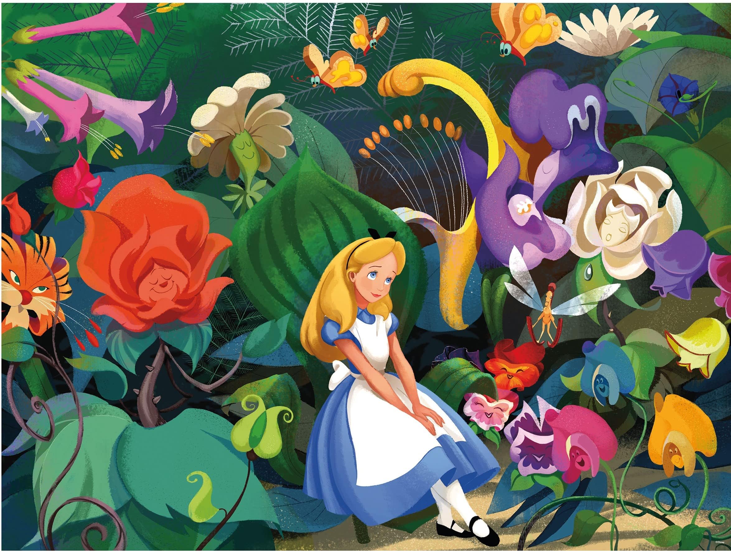 Amazon.com: Ceaco - Disney - Alice in Wonderland - 300 Oversized