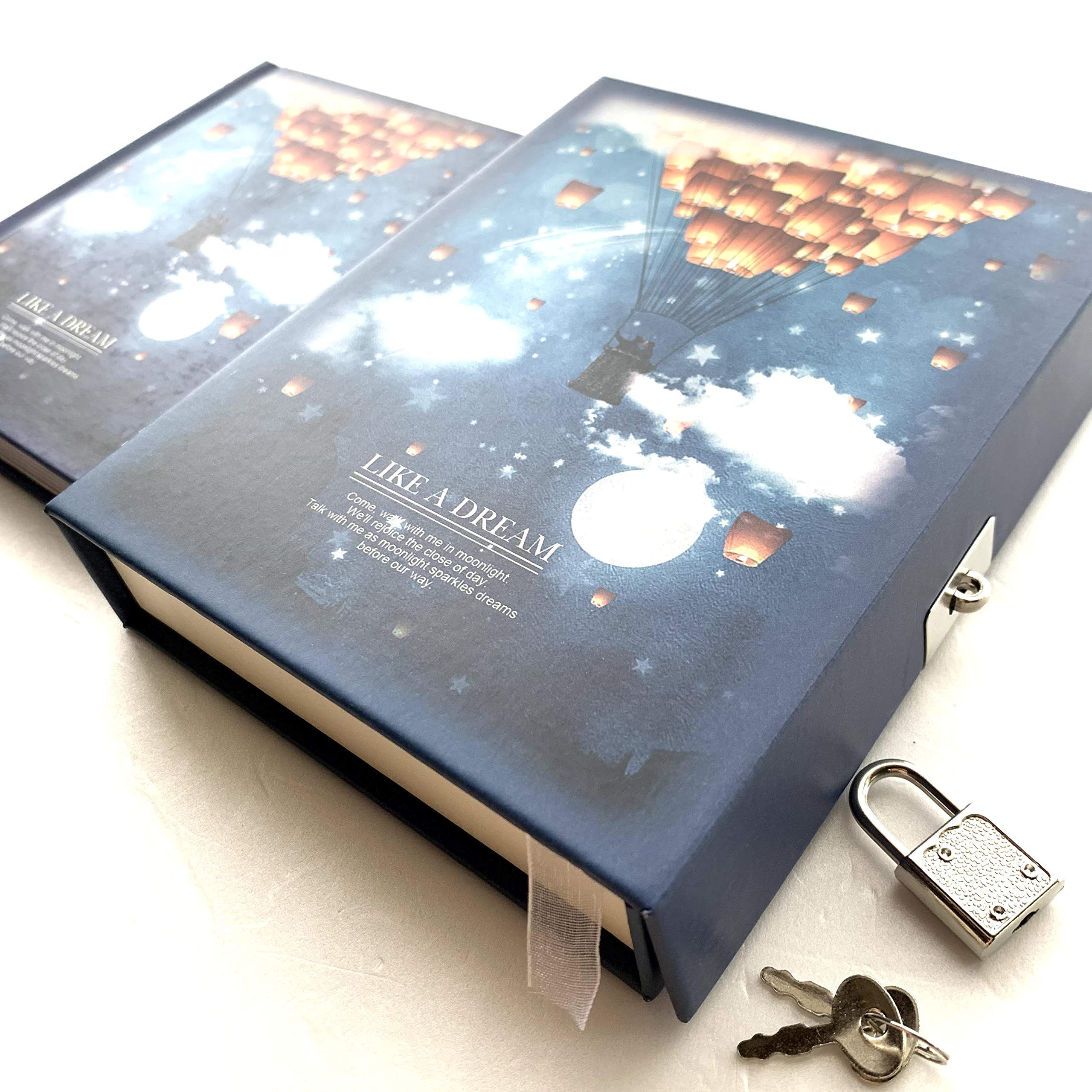 Amazon.co.jp: 【TJ's shop】 日記帳 鍵付き ダイアリー ノート 日記 5