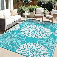 Vista 15 de Ileading Alfombra de exterior para patios 5'x8