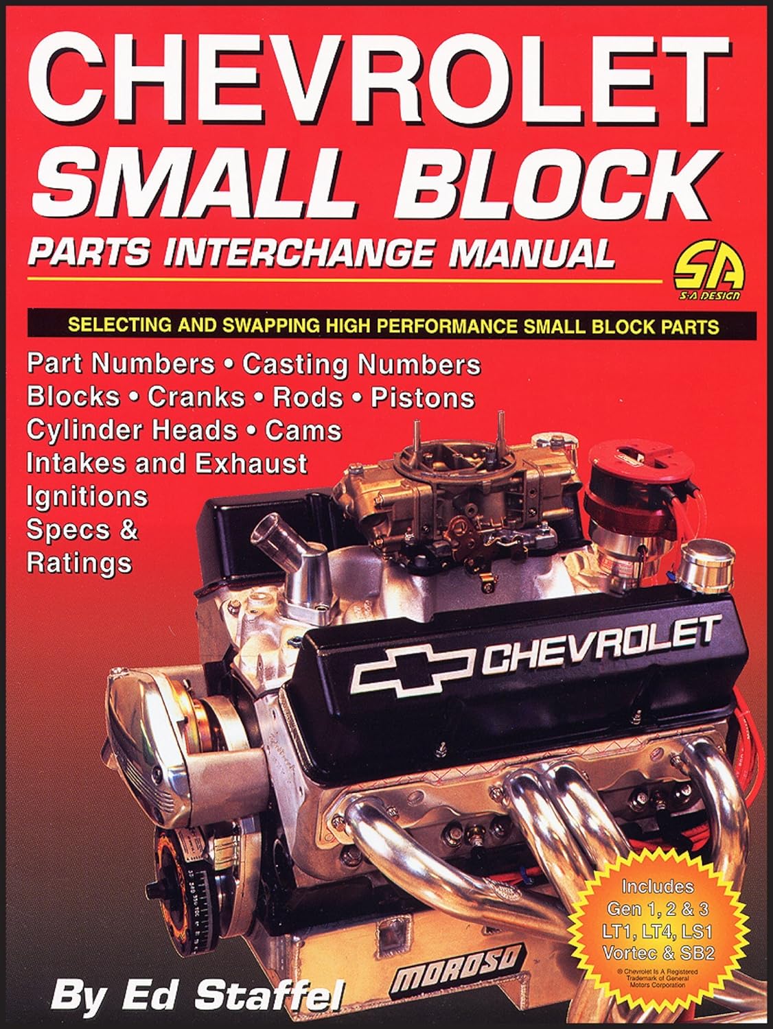 Chevrolet Smallblock Parts Interchange Manual (SA Design S.) Staffel, Ed Amazon.de Bücher