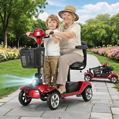 330LBS Heavy Duty Mobility Scooter, 20-Mile, 3.7 MPH